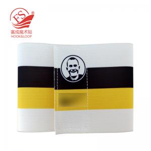 CM Pack of 3 Team Training Adjustable Elastic Captain Armband for Soccer, Team Sports