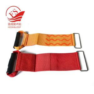 Carrying strap with anti-slip webbing strap with handle