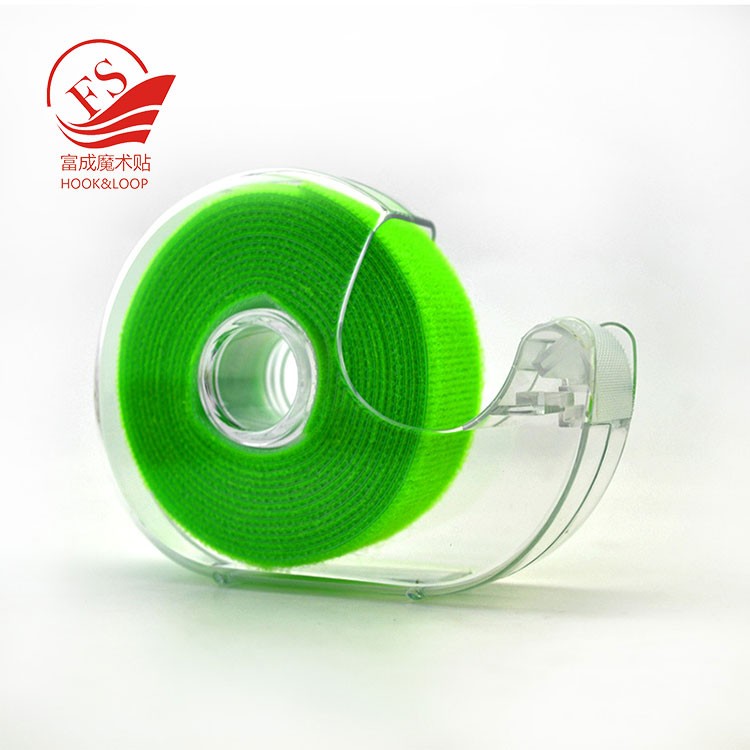 Custom Color 2m Back to Back Hook And Loop Roll With Plastic Case