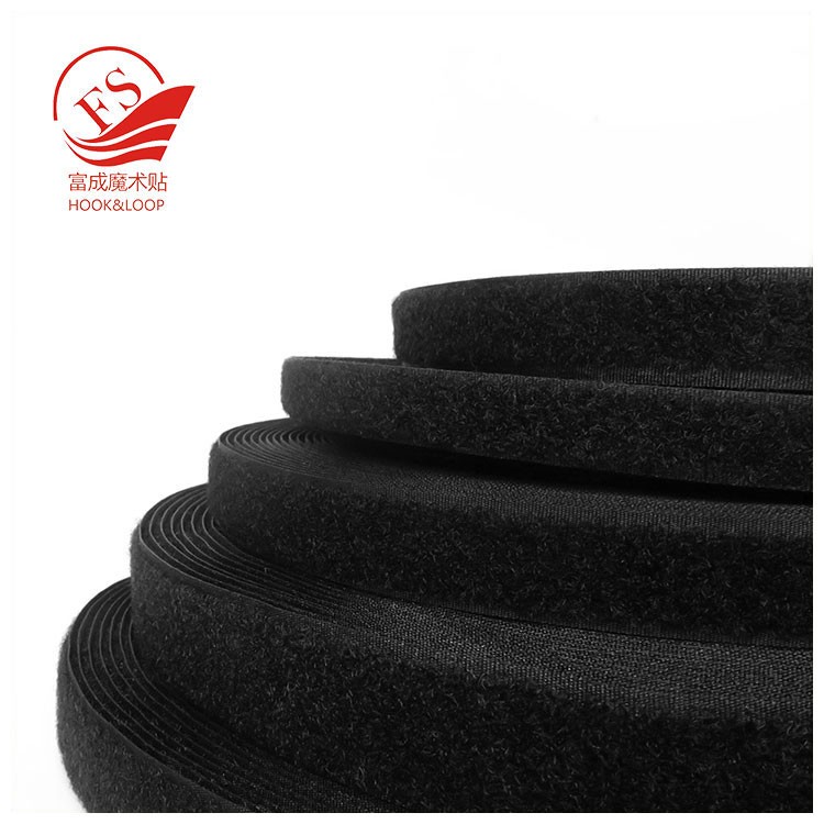 Environmental protection nylon stitching hook loop one side roll stripping strap