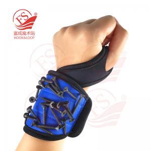 Magnet wrist band for tool maintenance work high above the ground