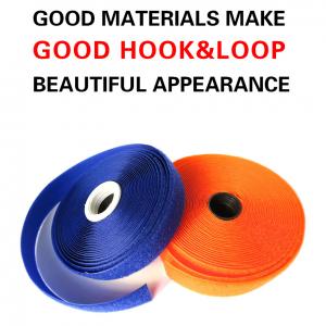 Nylon Velcro Hook Loop Tape Sew-on Fastener