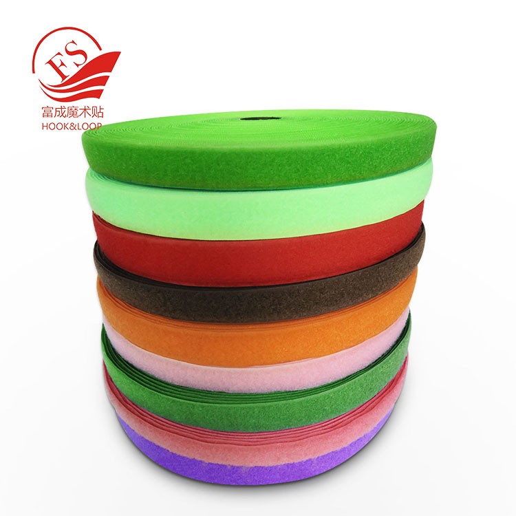 Environmental Polyester Hook Loop Tape for Clothes shoes bags DIY