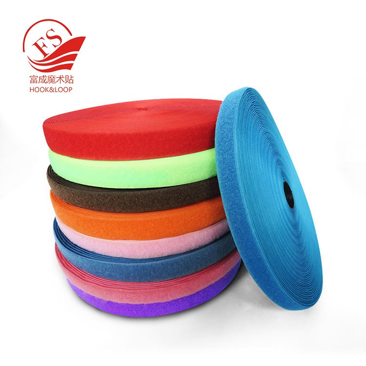 Environmental Polyester Hook Loop Tape for Clothes shoes bags DIY