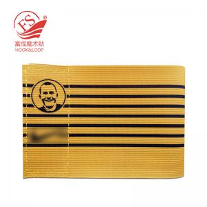 Custom Printed Reflective Tape For Firefighter Bright Reflective Elastic Band Reflective Tape For Clothing Reflective Arm Band
