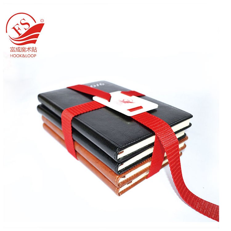 Reusable Mesh belt plastic card Book Strap With Plastic Card