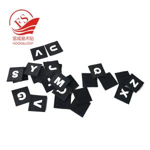 Wholesale alphabet letters hook and loop letters customize