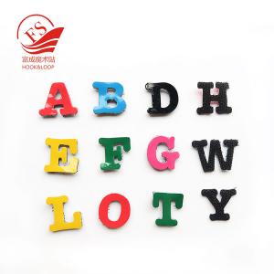 Wholesale alphabet letters hook and loop letters