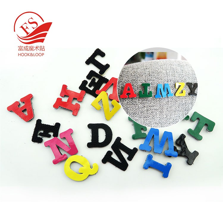 Wholesale alphabet letters hook and loop letters