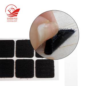 stong sticky hook and loop dot & hook and loop squares adhesive